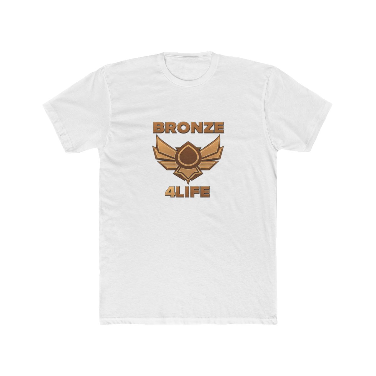 Funny Bronze 4 Life Hi-Lo Hem T Shirt - Gamer Tan Pride Gift